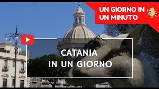 Cosa vedere a CATANIA in un giorno in 1 minuto  ITENG [upl. by Mcmaster965]