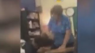 Teacher Caught Repeatedly Hitting Student [upl. by Ardyth]