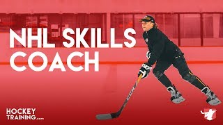 NHL SKATING DRILLS Crosby  Malkins Coach 🏒🔥 [upl. by Yecak]