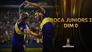 Boca Juniors vs Independiente Medellín 30  GOLES  CONMEBOL Libertadores 2020 [upl. by Yonatan]