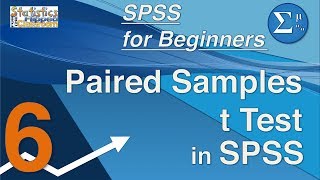 06 Paired Samples tTests in SPSS – SPSS for Beginners [upl. by Nwahsyar]