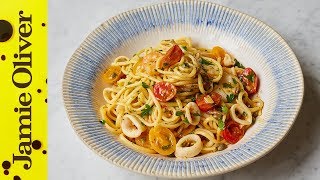 JAMIES SPECIALS  Seafood Linguine  Jamie’s Italian [upl. by Trinetta]