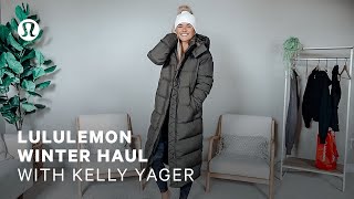 lululemon Winter Haul  Reviews with Kelly Yager [upl. by Linus]