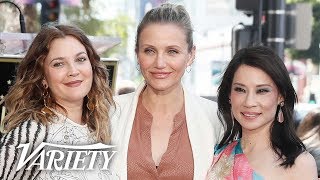 Charlies Angels Reunion at Lucy Lius Walk of Fame Ceremony [upl. by Irvine]