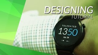 How to Design a Clean Smartwatch Face  TUTORIAL [upl. by Arnoldo]