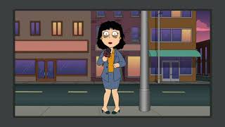 Family Guy Funny  Trisha takanawa on drugs [upl. by Yecam]