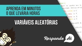 Variáveis Aleatórias  Introdução à Variável Aleatória Discreta  Exercício [upl. by Pack93]