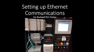 EthernetIP Communication Setup for 1734AENT and Powerflex 40 with 22COMME adapter [upl. by Eigger]