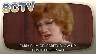 SCTV  Farm Film Celebrity Blow Up Dustin Hoffman [upl. by Yrkcaz]