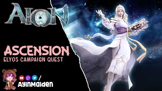 Aion  Ascension Elyos Campaign Quest [upl. by Arehs75]