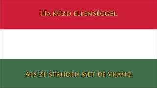 Volkslied van Hongarije HUNL vertaling  Anthem of Hungary Dutch [upl. by Nosila952]