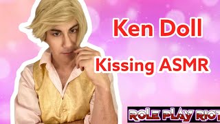 Ken doll learning how to kiss Kissing ASMR [upl. by Aroled498]