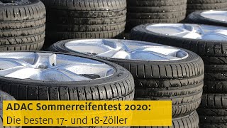 ADAC Test Die besten Sommerreifen 2020  ADAC [upl. by Kemp]