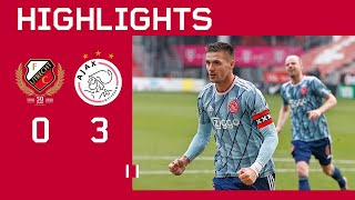 Highlights  FC Utrecht  Ajax  Eredivisie [upl. by Ennagrom]