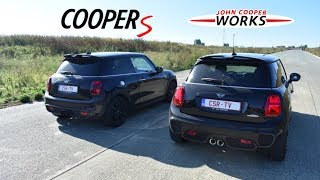 MINI JCW VS MINI Cooper S [upl. by Connie]