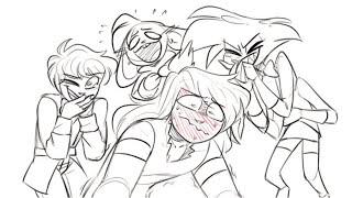 Flirty Angel HuniCast Animatic Commissioned CREDIT IN DESCRIPTION [upl. by Nehtiek310]