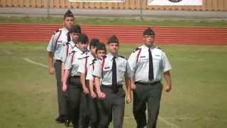 Deltona High School ROTC Drill Team [upl. by Kcirdla]