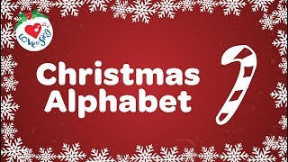 Christmas Alphabet Song with Lyrics [upl. by Minsat]