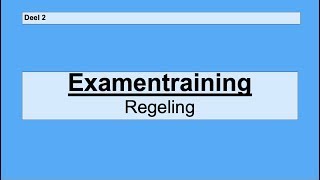 VMBO examentraining  Regeling en het zenuwstelsel  Deel 2 [upl. by Akineg739]