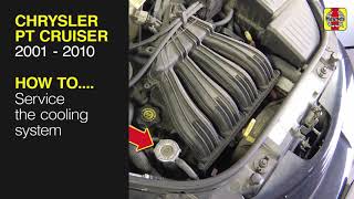 Chrysler PT Cruiser 2001  2010  Service the cooling system [upl. by Daryle173]