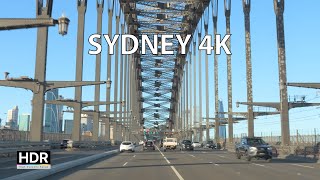 Driving Sydney 4K HDR  Morning Drive  Australia [upl. by Hyacinthia]