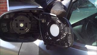 2011 Kia Forte5 mirror replacement [upl. by Yderf]