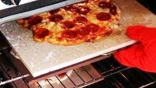 How To Make a Pizza Stone from ordinary tile [upl. by Maxie815]