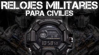 7 Relojes TÁCTICOS MILITARES para Civiles🚨 [upl. by Cos67]