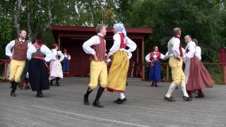 Skansens folkdanslag  Västgötapolska [upl. by Nylesoj]