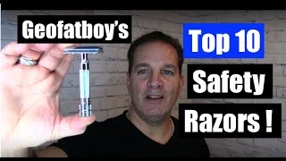 Top 10 Safety Razors [upl. by Greff121]