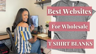 Where To Find The best T Shirt Blanks Top Wholesale Websites [upl. by Pandolfi]