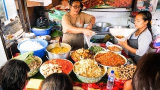 Street Food Tour of Bali  INSANELY DELICIOUS Indonesian Food in Bali Indonesia [upl. by Auhsoj]