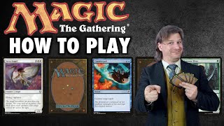 How To Play Magic The Gathering MTG Learn To Play In About 15 Minutes [upl. by Lokcin]