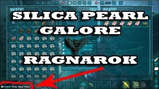 Ark  Best place to farm Silica Pearls in Ragnarok [upl. by Ardelle]