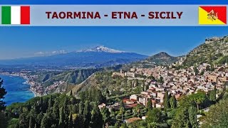 Taormina  Etna  Sicily  a sightseeing [upl. by Teerell]