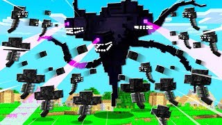 1000 WITHER BOSSES vs THE WITHER STORM [upl. by Emsoc289]