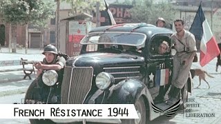 French Résistance in 1944 in color and HD [upl. by Marjy]