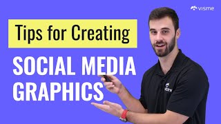 How to Tips for Creating Social Media Graphics  Graphic Design Tutorial [upl. by Ydnamron]