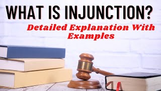 Injunction  With Examples [upl. by Mario]