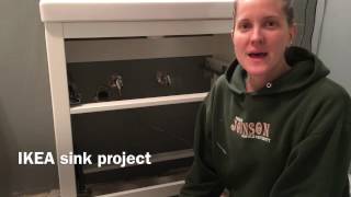 IKEA sink Rinnen drain project [upl. by Coltson]