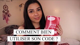 COMMENT BIEN UTILISER LE CODE CIVIL [upl. by Gretta294]