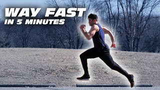 How to Run Way Faster  In Only 5 Minutes [upl. by Ardnoet48]