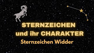 Sternzeichen Widder  Charakter und Merkmale [upl. by Asirram]