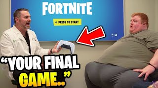 Doctor Tells Kid Its his FINAL Fortnite Game [upl. by Muraida]