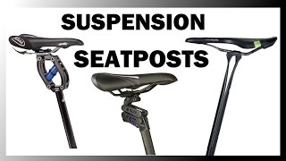 MTB Suspension Seat Post Review  XC Mountain Biking for Beginners [upl. by Ecinwahs867]