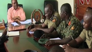 UPDF Police hold talks with Rwenzururu king over Kasese violence [upl. by Arretahs]