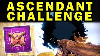 Destiny 2 NEW ASCENDANT CHALLENGE GUIDE  ExtraPowerful Gear  Forsaken [upl. by Sampson]