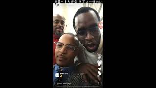 Diddy Is Drunk and acting Gay again TI gets angry MUST SEE🤣🤣 [upl. by Benioff]