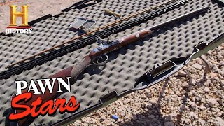 Pawn Stars RARE SHOTGUN TRIPLES IN VALUE Season 17  History [upl. by Wareing]