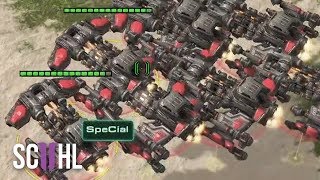 Specials MASS BATTLECRUISERS vs Ragnarok  Starcraft 2 GSL [upl. by Adnofal]